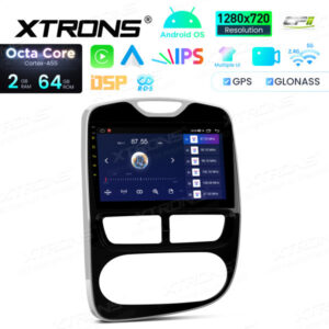 Android Autoradio Xtrons für für Renault Clio (2013–2018) 2/64 GB – IDSP10CIRL-07 CPII