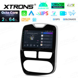 Android Autoradio Xtrons für für Renault Clio (2013–2018) 2/64 GB – IDSP10CIRL-08 CPII