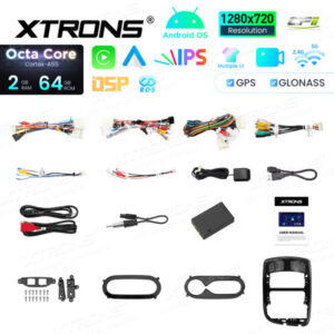 Android Autoradio Xtrons für für Renault Clio (2013–2018) 2/64 GB – IDSP10CIRL-11 CPII