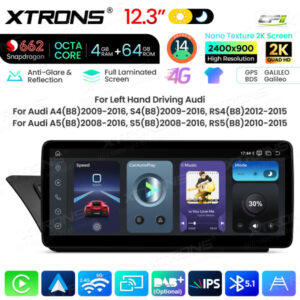 Android Autoradio Xtrons für Audi A4/A5 4/64 GB – QBA24A4HL-03 CPII