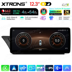 Android Autoradio Xtrons für Audi A4/A5 4/64 GB – QBA24A4HL-07 CPII