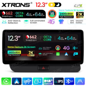 Android Autoradio Xtrons für Audi Q5 (2009–2017) 4/64 GB – QBA24Q5HL-04 CPII
