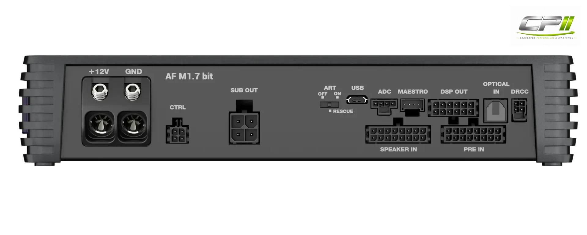 Audison FORZA AF M1.7 bit 1-Kanal Digital Verstärker mit DSP 1200 Watt D-Class – Audison AF M1.7-02 CPII