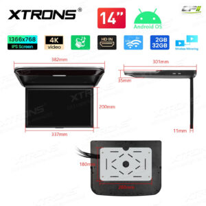 14-Zoll-Android-Multimedia-Player mit 1366 x 768 HD-Display – CM140AF-17 CPII