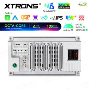 Android Autoradio Xtrons für Mercedes-Benz CLK-Klasse A209/C209 4/128 GB – IAH84M209SL-13 CPII