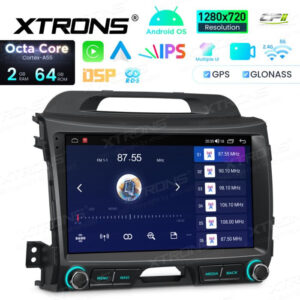 Android Autoradio Xtrons für Kia Sportage Serie 3 2010-2015 2/64 GB – IDSP90SPK-07 CPII