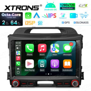 Android Autoradio Xtrons für Kia Sportage Serie 3 2010-2015 2/64 GB – IDSP90SPK-10 CPII