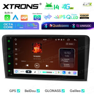 Android Autoradio Xtrons für Audi A3/S3/RS3 8/128 GB – IMH84A3AL-10 CPII