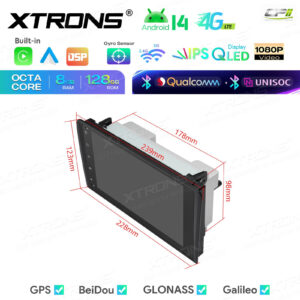 Android Autoradio Xtrons für Audi A3/S3/RS3 8/128 GB – IMH84A3AL-13 CPII
