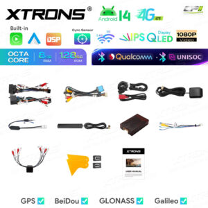 Android Autoradio Xtrons für Audi A3/S3/RS3 8/128 GB – IMH84A3AL-14 CPII