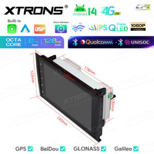 Android Multimedia Player Xtrons für Audi A4/S4/RS4 Seat 8/128 GB – IMH84A4AL-13 CPII
