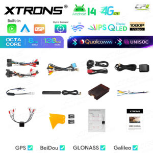 Android Multimedia Player Xtrons für Audi A4/S4/RS4 Seat 8/128 GB – IMH84A4AL-14 CPII