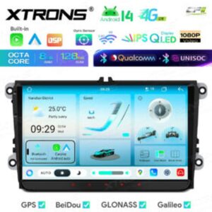 Xtrons IMH94MTVL Android Autoradio VW Skoda Seat 8/128 GB 9 Zoll QLED Display