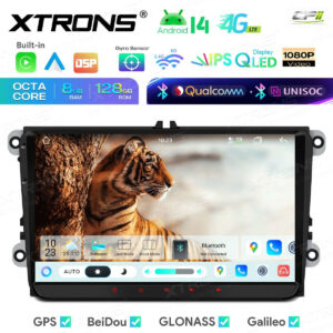 Android Autoradio Xtrons für VW Skoda Seat 8/128 GB – IMH94MTVL-03 CPII
