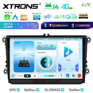 Android Autoradio Xtrons für VW Skoda Seat 8/128 GB – IMH94MTVL-04 CPII