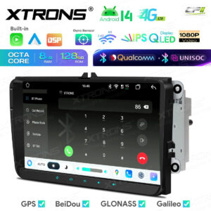 Android Autoradio Xtrons für VW Skoda Seat 8/128 GB – IMH94MTVL-07 CPII
