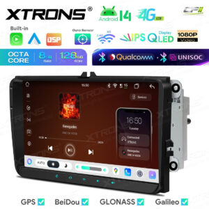 Android Autoradio Xtrons für VW Skoda Seat 8/128 GB – IMH94MTVL-08 CPII