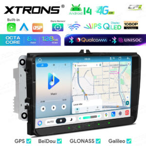Android Autoradio Xtrons für VW Skoda Seat 8/128 GB – IMH94MTVL-10 CPII