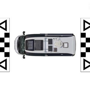 Alpine KTX-T100 - Kalibrierungsmatten – KTX-T100-03 CPII