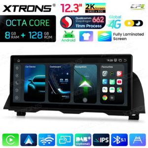 Android Multimedia Player Xtrons für BMW 5er F10/F11 CIC-System 8/128 GB – QBBHW24FVCI-10 CPII