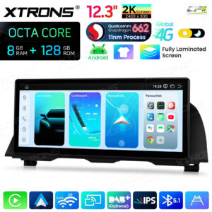 Android Multimedia Player Xtrons für BMW 5er F10/F11 NBT-System 8/128 GB – QBBHW24FVNB-12 CPII