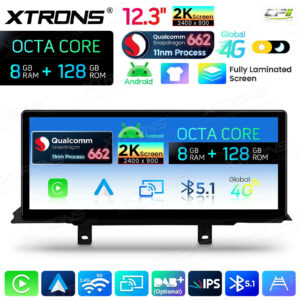 Android Autoradio Xtrons QBBHW24THNBL für BMW 3er/4er/M3/M4 LHD NBT-System 8/128 GB Abverkauf – QBBHW24THNBL-06 CPII