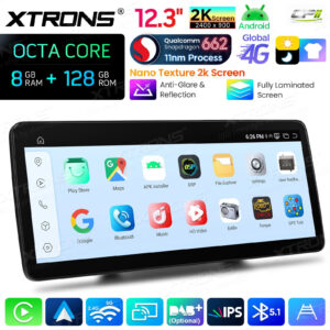 Android Multimedia Player Xtrons für Mercedes-Benz A/CLA/GLA/G-Class 8/128 GB – QBMH2445-08 CPII