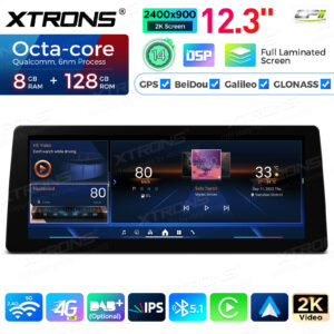 Android Autoradio Xtrons für BMW BMW 3er E90/E91/E92/E93/M3 (2009-2012) CIC – QGB24CIB12E92-13 CPII
