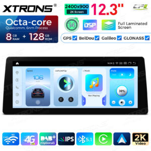 Android Autoradio Xtrons für BMW BMW 3er E90/E91/E92/E93/M3 (2009-2012) CIC – QGB24CIB12E92-15 CPII