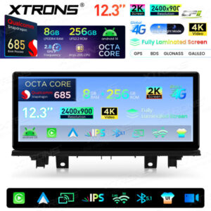 Android Autoradio Xtrons für BMW X1 F48/X2 F39 EVO System 8/256 GB – QWBX24EVB12X1N-06 CPII