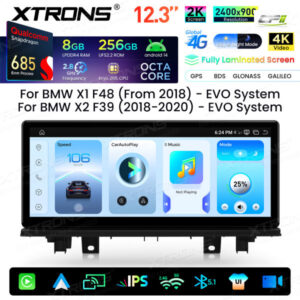 Android Autoradio Xtrons für BMW X1 F48/X2 F39 EVO System 8/256 GB