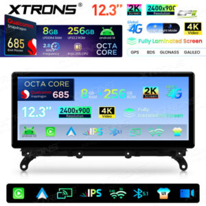 Android Autoradio Xtrons für BMW BMW X3 F25/ X4 F26 (2016-2018) EVO System 8/256 GB – QWBX24EVB12X3-06 CPII