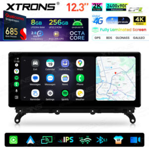 Android Autoradio Xtrons für BMW BMW X3 F25/ X4 F26 (2016-2018) EVO System 8/256 GB – QWBX24EVB12X3-08 CPII