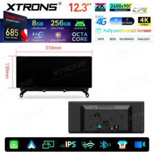 Android Autoradio Xtrons für BMW BMW X3 F25/ X4 F26 (2016-2018) EVO System 8/256 GB – QWBX24EVB12X3-15 CPII