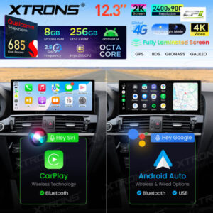 Android Autoradio Xtrons für BMW BMW X3 F25/ X4 F26 (2016-2018) EVO System 8/256 GB – QWBX24EVB12X3-16 CPII