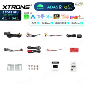 Android Autoradio Xtrons für Doppel-DIN – TAD128-12 CPII
