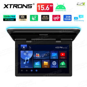15,6-Zoll-IPS-Bildschirm, ausklappbarer Android-Autodach-Multimedia-Player – CM157AF-01 CPII