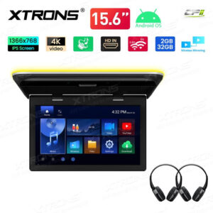 15,6-Zoll-IPS-Bildschirm, ausklappbarer Android-Autodach-Multimedia-Player – CM157AF-10 CPII