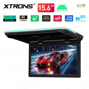15,6-Zoll-IPS-Bildschirm, ausklappbarer Android-Autodach-Multimedia-Player – CM157AF-14 CPII