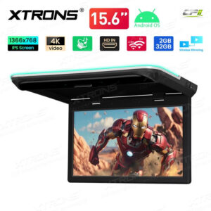 15,6-Zoll-IPS-Bildschirm, ausklappbarer Android-Autodach-Multimedia-Player – CM157AF-15 CPII
