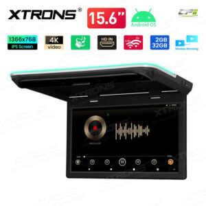 15,6-Zoll-IPS-Bildschirm, ausklappbarer Android-Autodach-Multimedia-Player – CM157AF-16 CPII