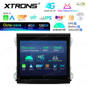 Android Autoradio Xtrons für Porsche Cayenne mit PCM 3.1 System 4/128 GB – IAH84KYPT-02 CPII