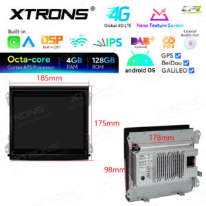 Android Autoradio Xtrons für Porsche Cayenne mit PCM 3.1 System 4/128 GB – IAH84KYPT-10 CPII