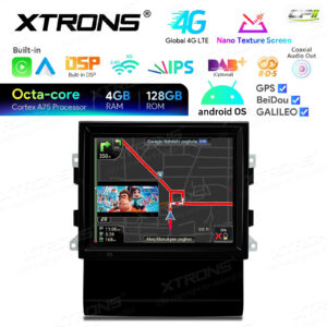 Android Autoradio Xtrons für Porsche Macan mit PCM 3.1 System 4/128 GB – IAH84MCPT-07 CPII