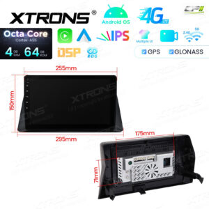 Android Autoradio Xtrons für Honda Accord (2008-2012) 4/64 GB – IDP10AC8H-09 CPII