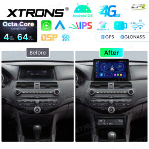 Android Autoradio Xtrons für Honda Accord (2008-2012) 4/64 GB – IDP10AC8H-11 CPII