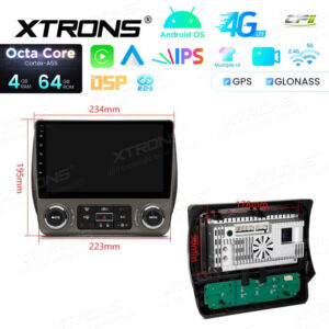 Android Autoradio Xtrons für Chevrolet Camaro (2010–2015) 4/64 GB – IDP90CRC-09 CPII