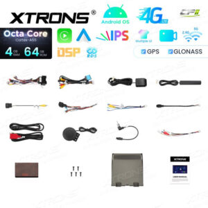 Android Autoradio Xtrons für Chevrolet Camaro (2010–2015) 4/64 GB – IDP90CRC-10 CPII