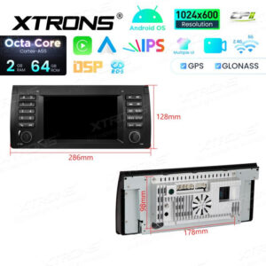 Android Autoradio Xtrons für BMW X5 E53 (1999-2006) 2/64 GB – IDS7053BL-09 CPII