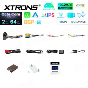 Android Autoradio Xtrons für BMW X5 E53 (1999-2006) 2/64 GB – IDS7053BL-10 CPII